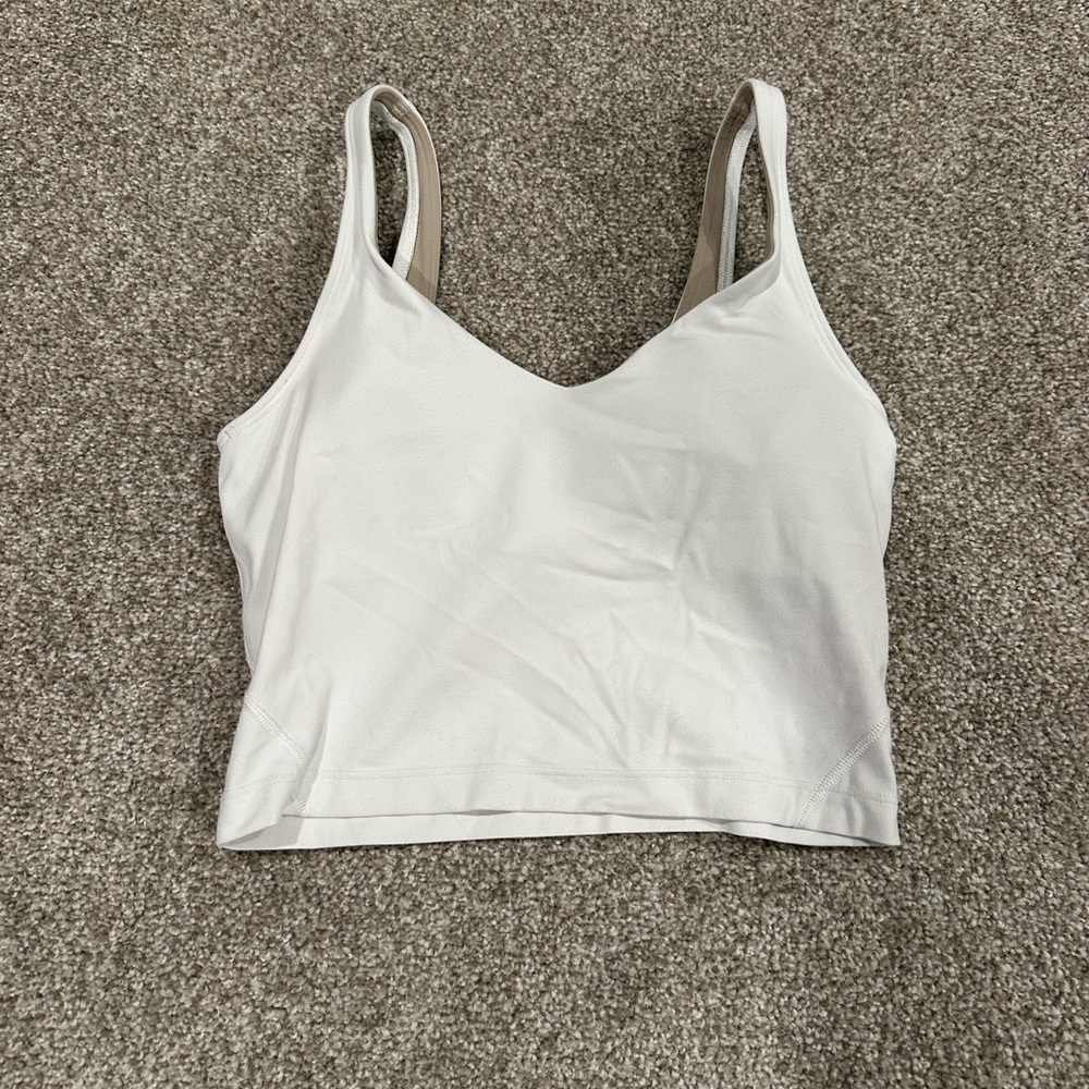 Lululemon White Align Tank Top